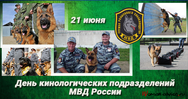 День кинолога МВД России 2024 - открытка