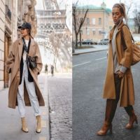 Модные тенденции пальто в 2023 - подборка стильных образов