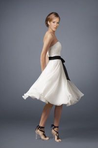 бело черное платье 9