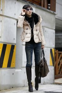 Короткие зимние женские куртки 7