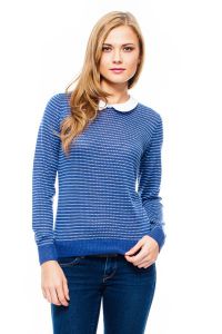 Синий свитер 7