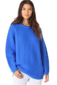 Синий свитер 9