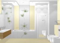 Дизайн плитки в ванной комнате 2