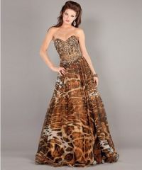 длинное леопардовое платье 3
