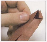 как из бумаги сделать тетраэдр8