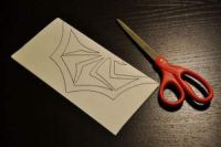 как сделать из бумаги паука4