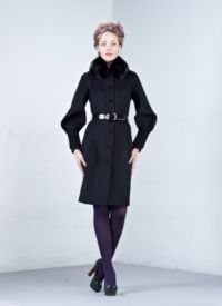 Зимние женские пальто с мехом  5