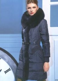 Зимние женские пальто с мехом  9