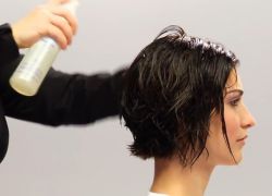 как красиво уложить волосы феном 1