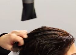 как красиво уложить волосы феном 4