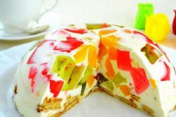 желейный торт со сметаной рецепт
