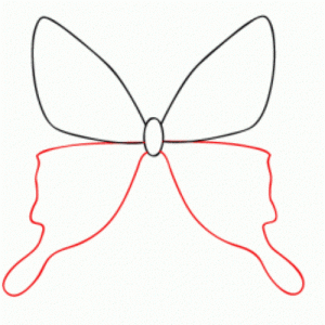 как нарисовать бабочку 11
