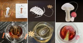 Японские чайные пакетики в виде экзотических животных: креатив сотого уровня! 