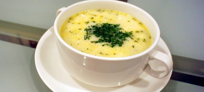 вкусный сырный суп