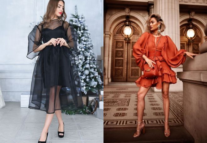 модные тенденции 2023 новогодних платьев для женщин