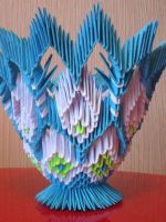 Модульное оригами - конфетница