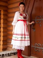 Платья в украинском стиле