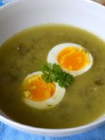 Суп с яйцом – рецепт