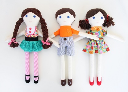 куклы из ткани своими руками  2